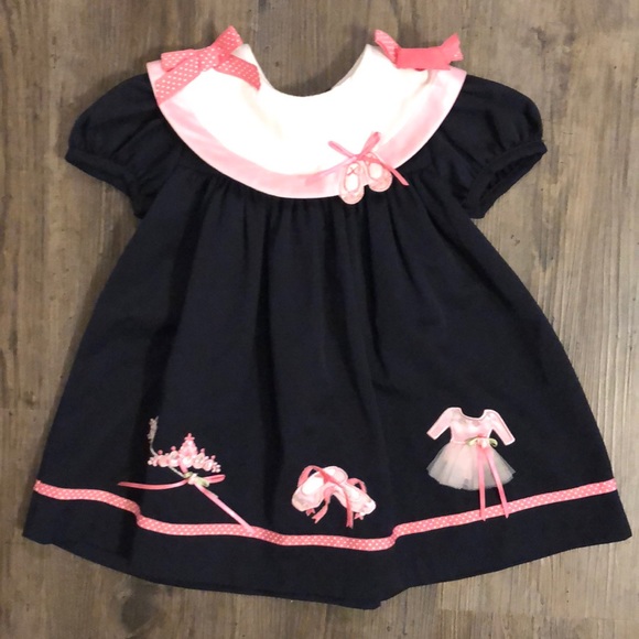 rare editions navy dress